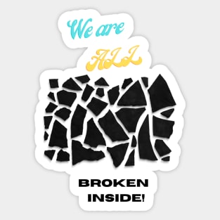 Broken Sticker